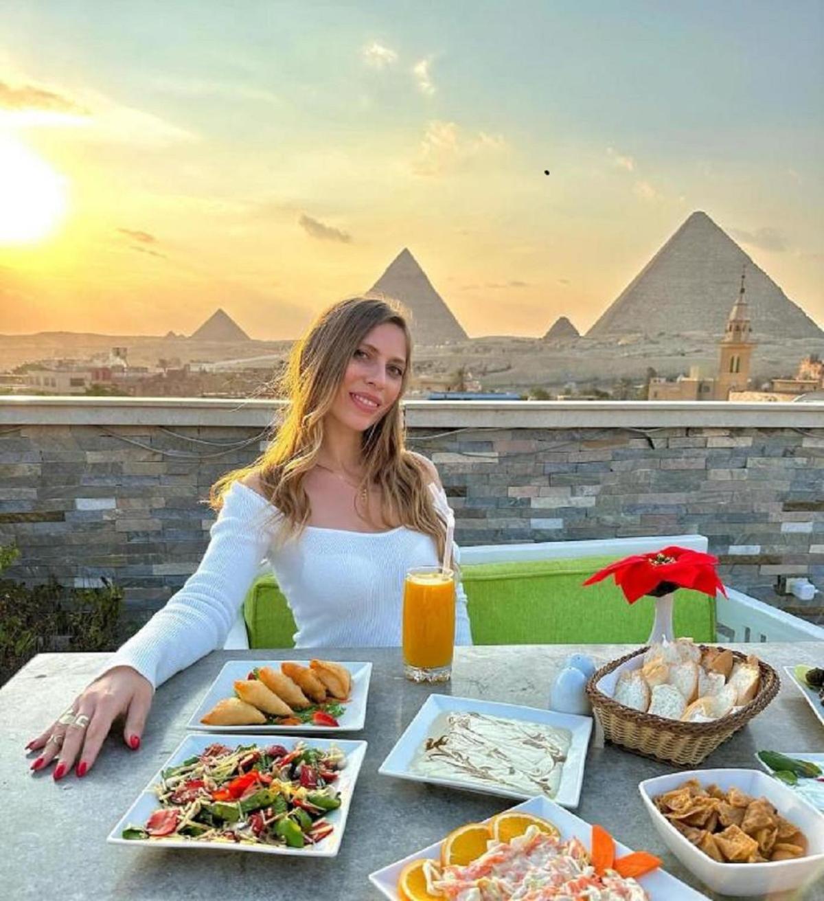 Flower Pyramids Inn Kafret el-Gabal Exterior photo