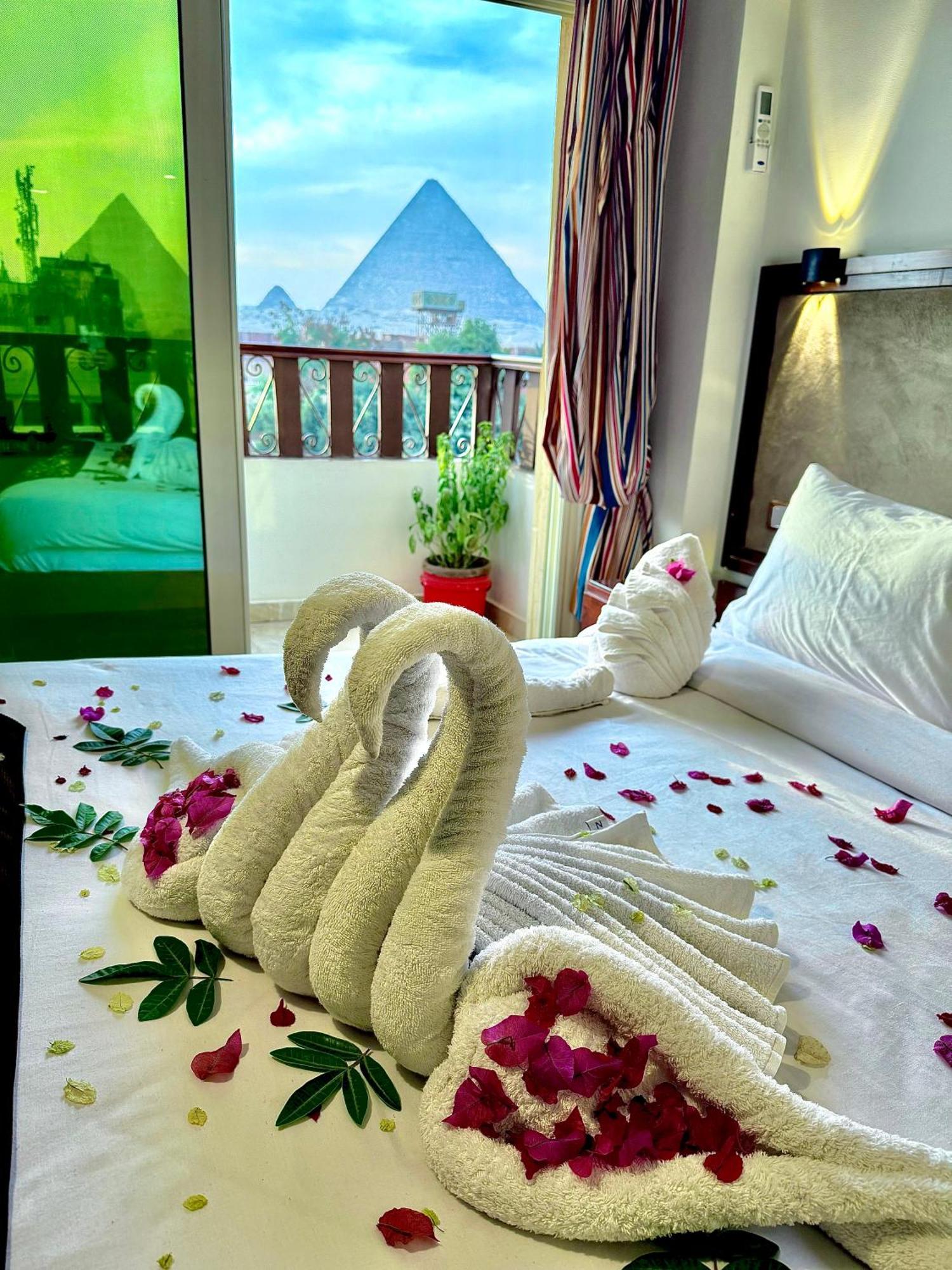 Flower Pyramids Inn Kafret el-Gabal Exterior photo