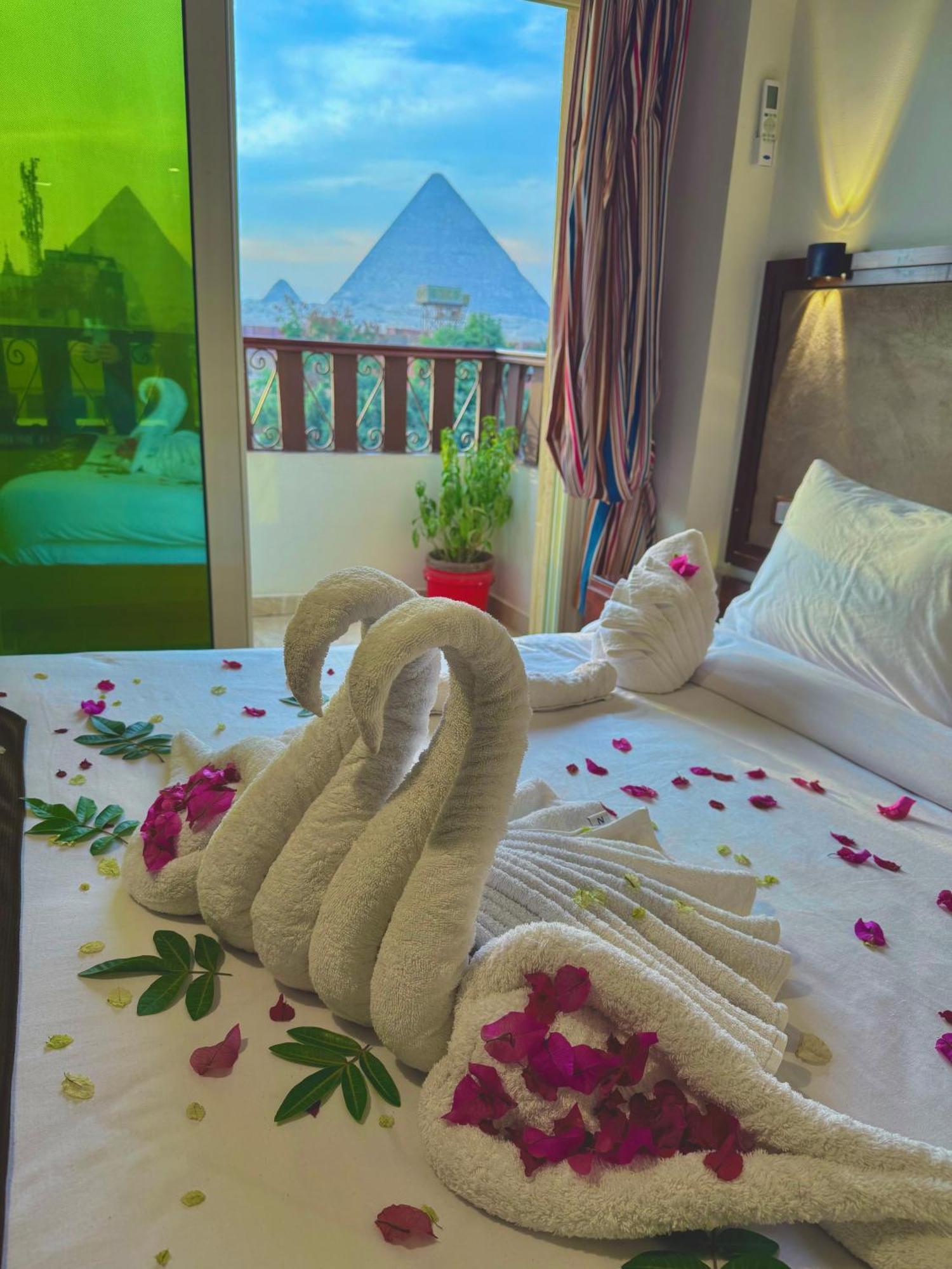 Flower Pyramids Inn Kafret el-Gabal Exterior photo
