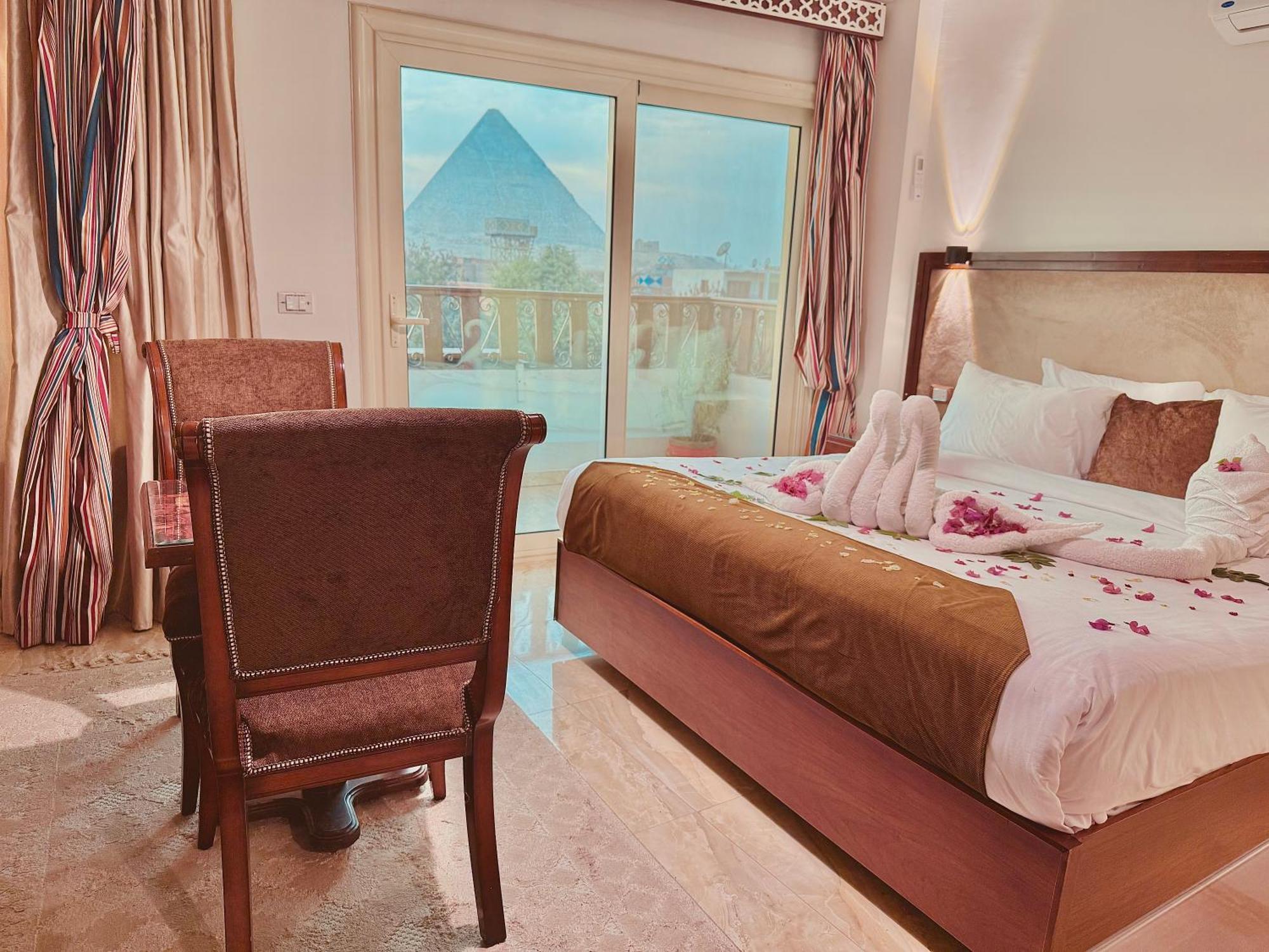 Flower Pyramids Inn Kafret el-Gabal Exterior photo