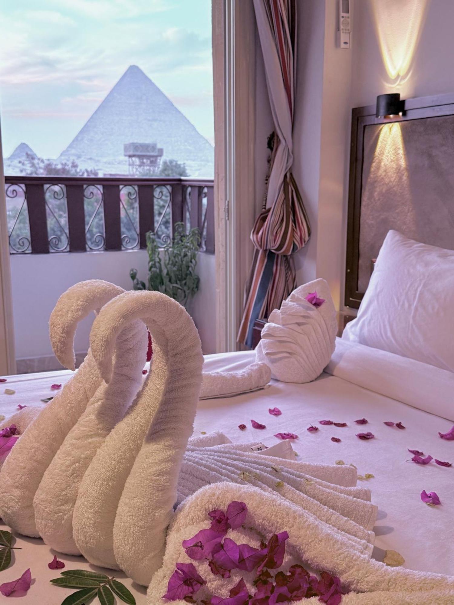 Flower Pyramids Inn Kafret el-Gabal Exterior photo