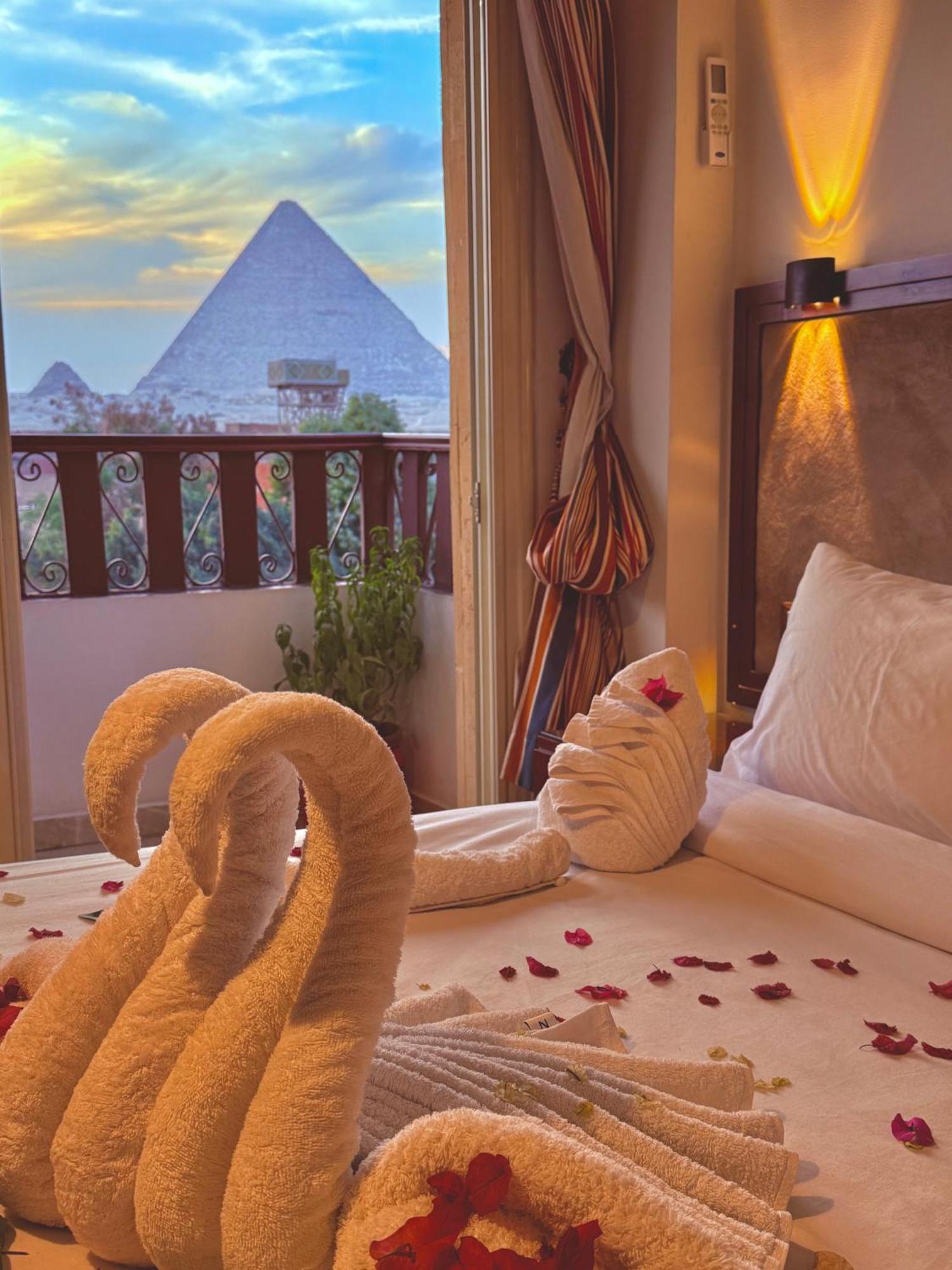 Flower Pyramids Inn Kafret el-Gabal Exterior photo