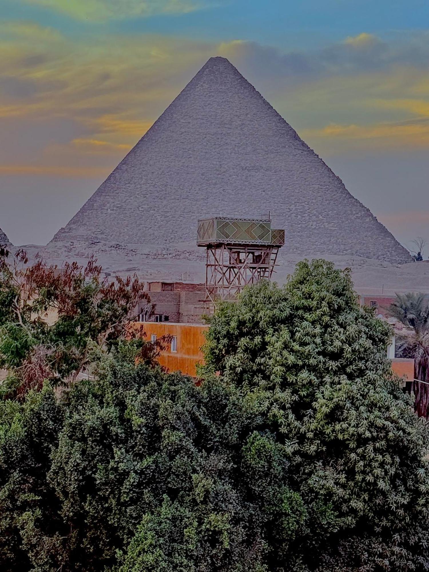 Flower Pyramids Inn Kafret el-Gabal Exterior photo