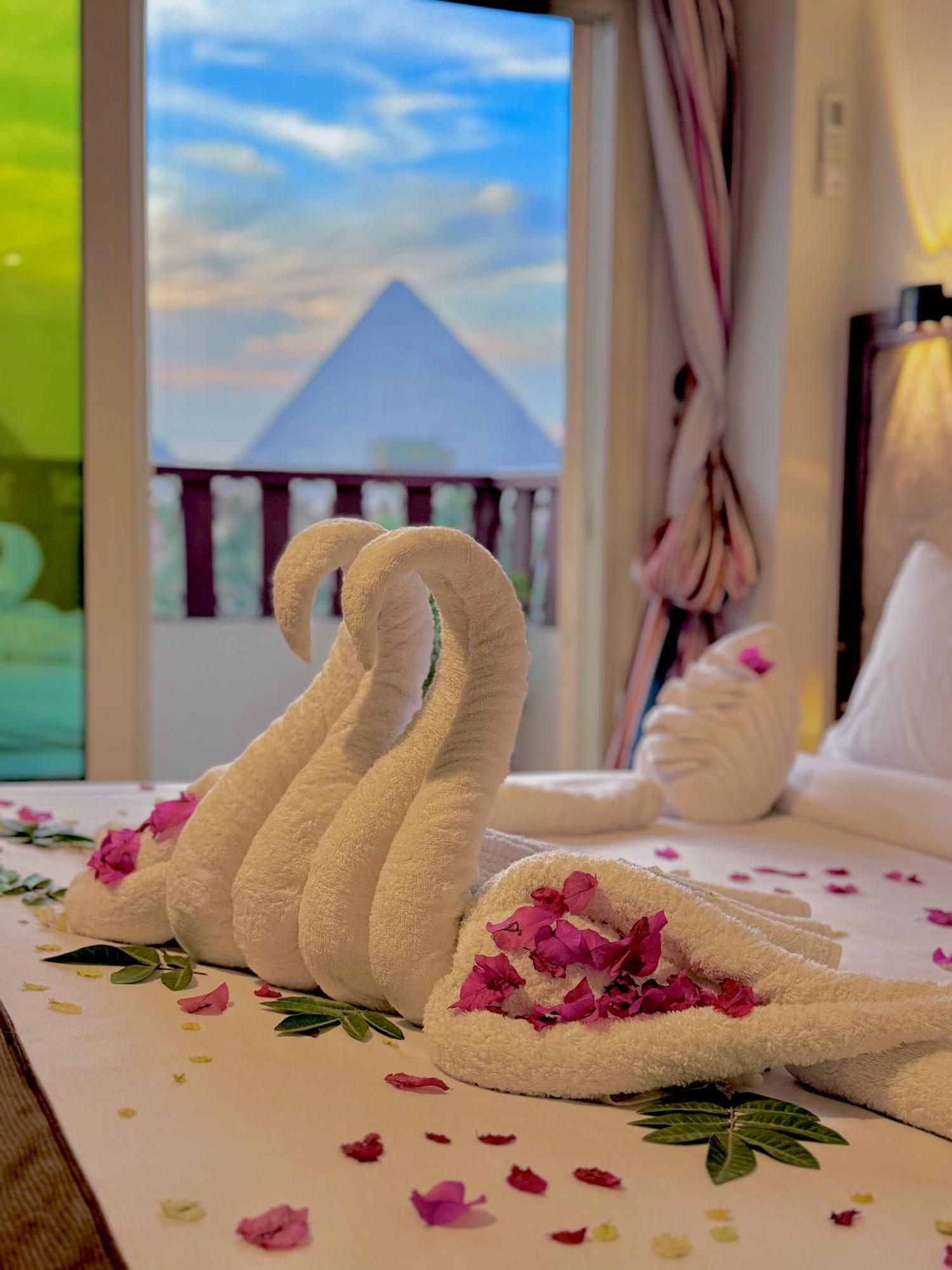 Flower Pyramids Inn Kafret el-Gabal Exterior photo