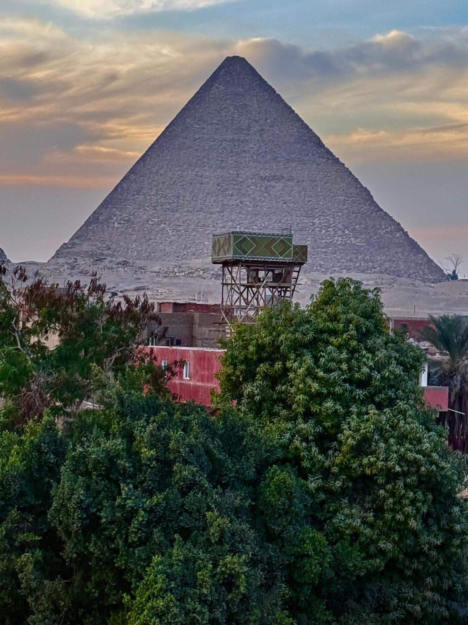 Flower Pyramids Inn Kafret el-Gabal Exterior photo